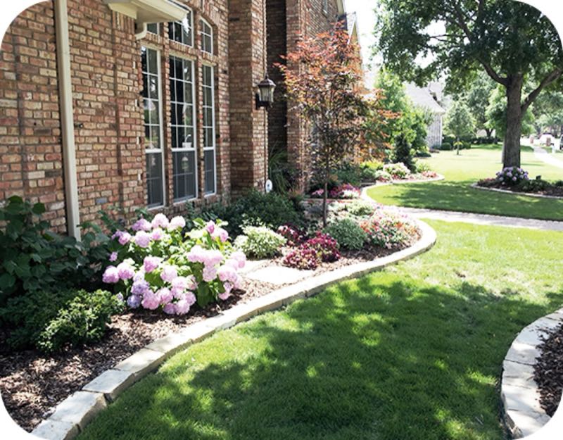 Landscaping Project near Grand Prairie